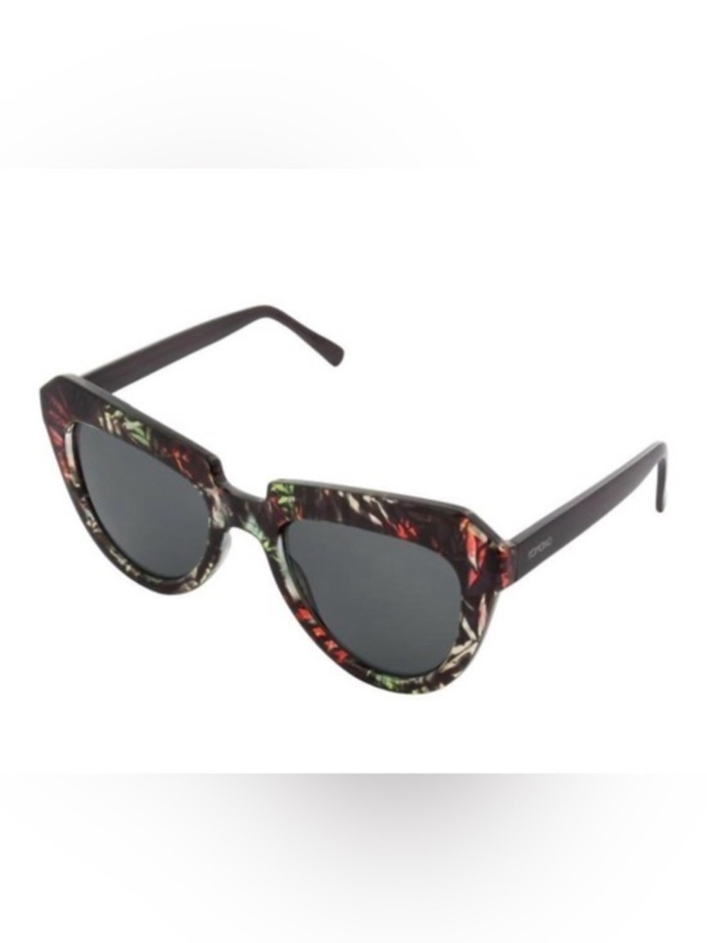 KOMONO sunglasses Stella Fern print cat eye (NEW)